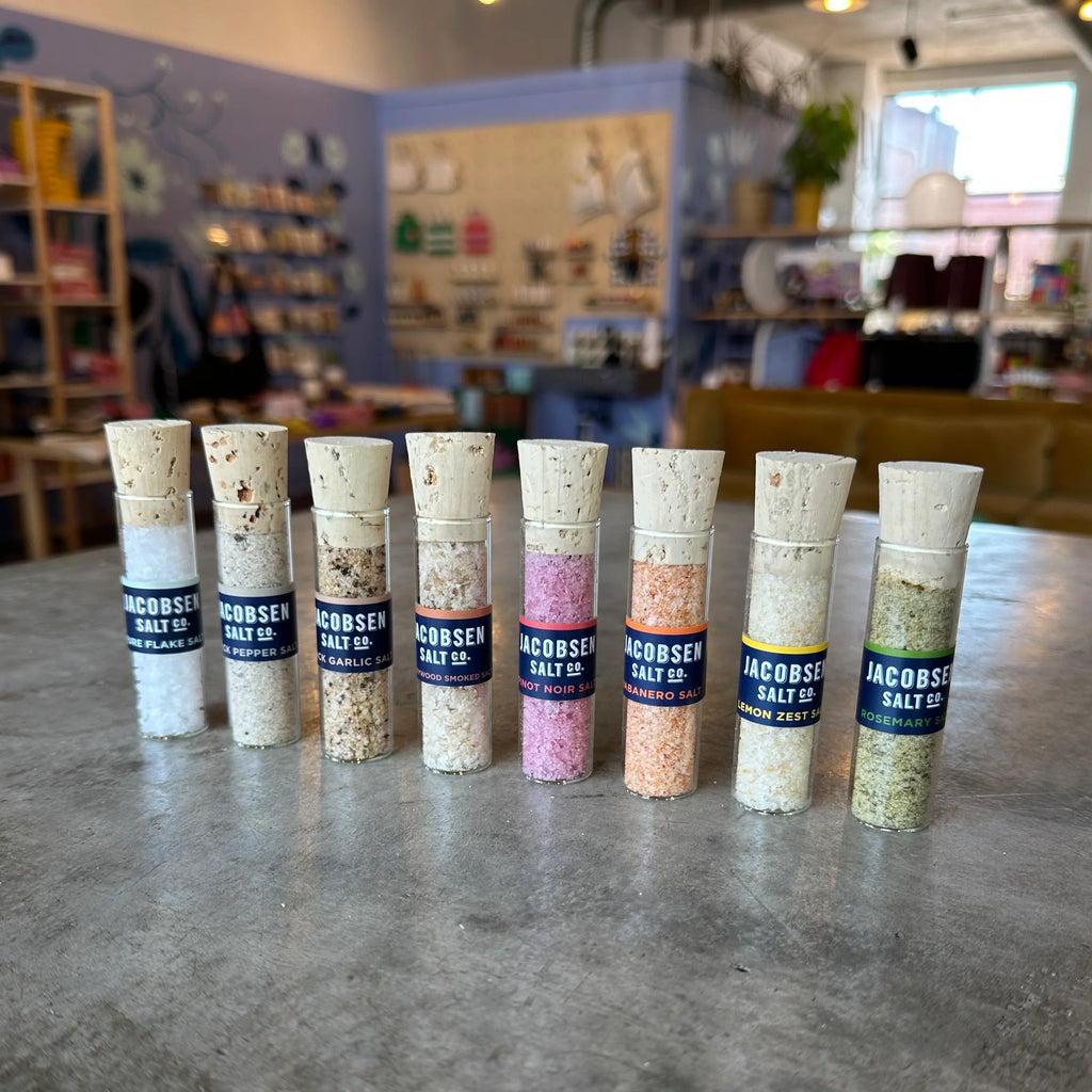 Jacobsen Salt Co. - Infused Sea Salt Sampler Set - Shop Duet