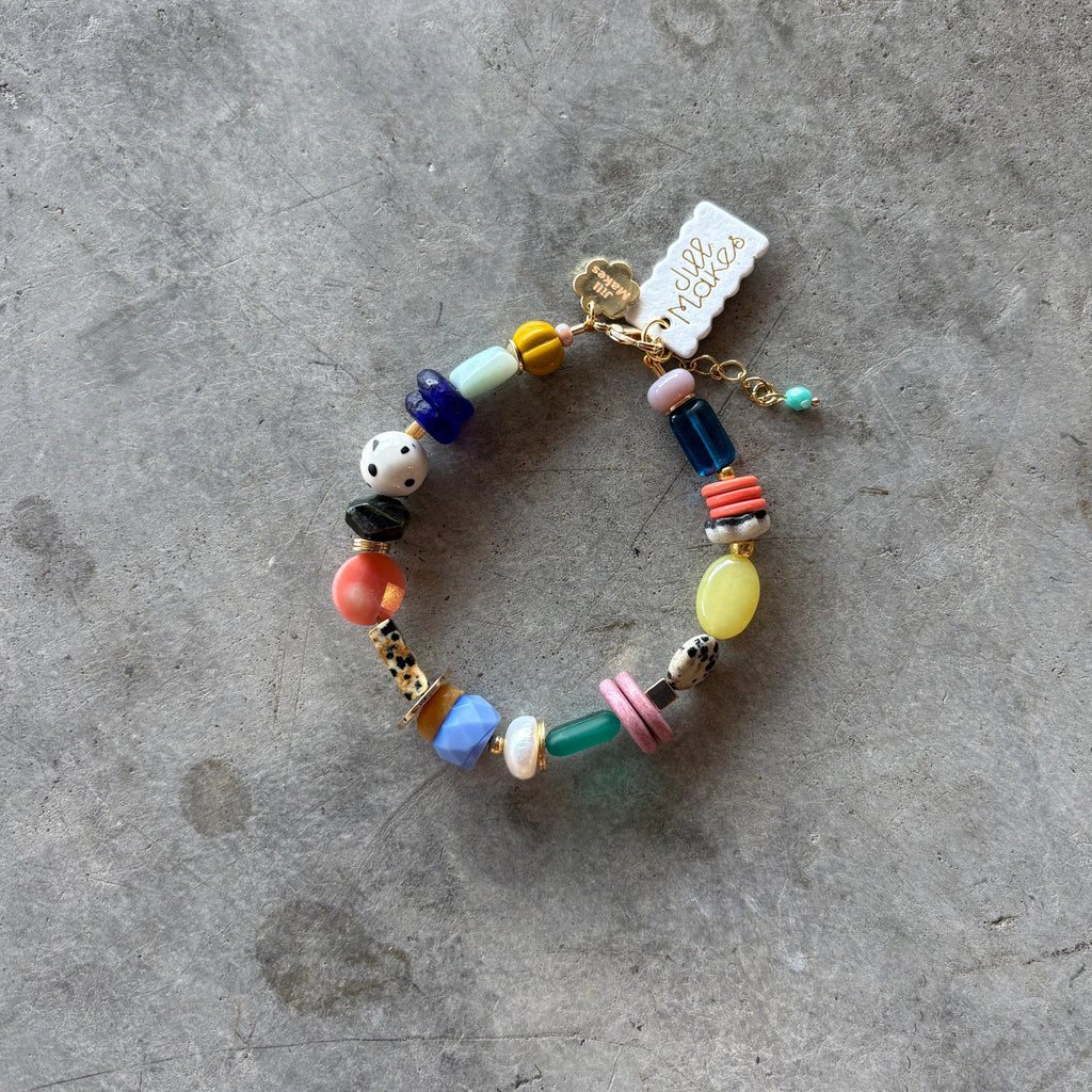 Jill Makes - Hazel Handmade Beaded Bracelet - Shop Duet