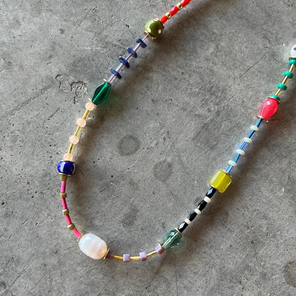 Jill Makes - Prism Beaded Friendship Necklace - Shop Duet