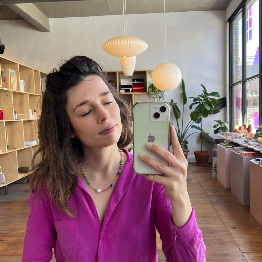 Jill Makes - Prism Beaded Friendship Necklace - Shop Duet