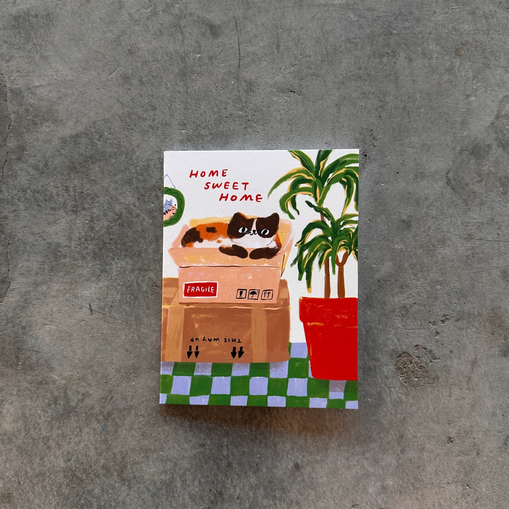 Karen Schipper - Cat Housewarming Card - Shop Duet