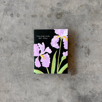 Karen Schipper - Iris Thoughts Card - Shop Duet