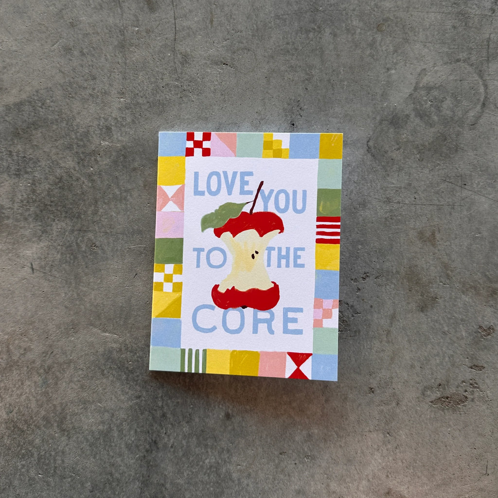 Karen Schipper - Love You To the Core Card - Shop Duet