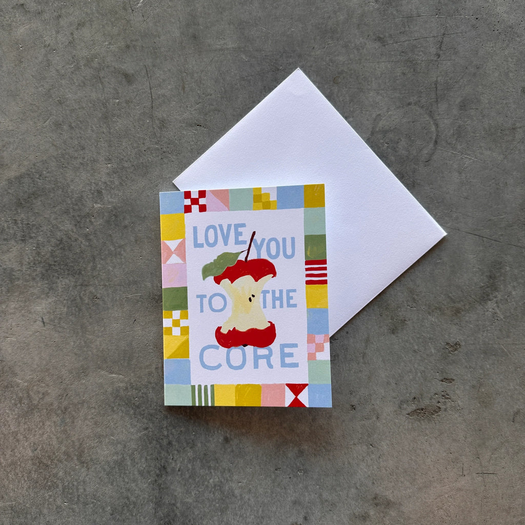 Karen Schipper - Love You To the Core Card - Shop Duet