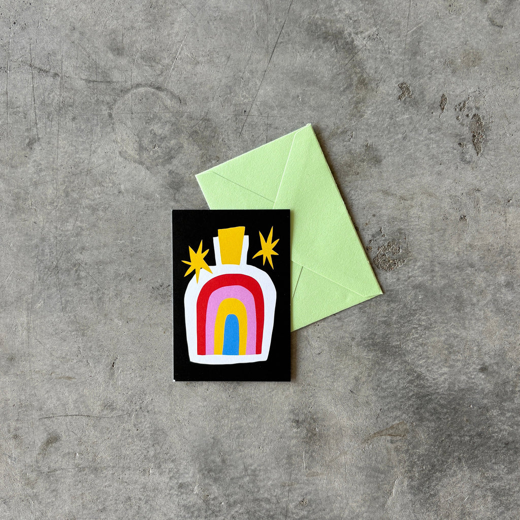 Karen Schipper - Magic Bottle Mini Note Card - Shop Duet