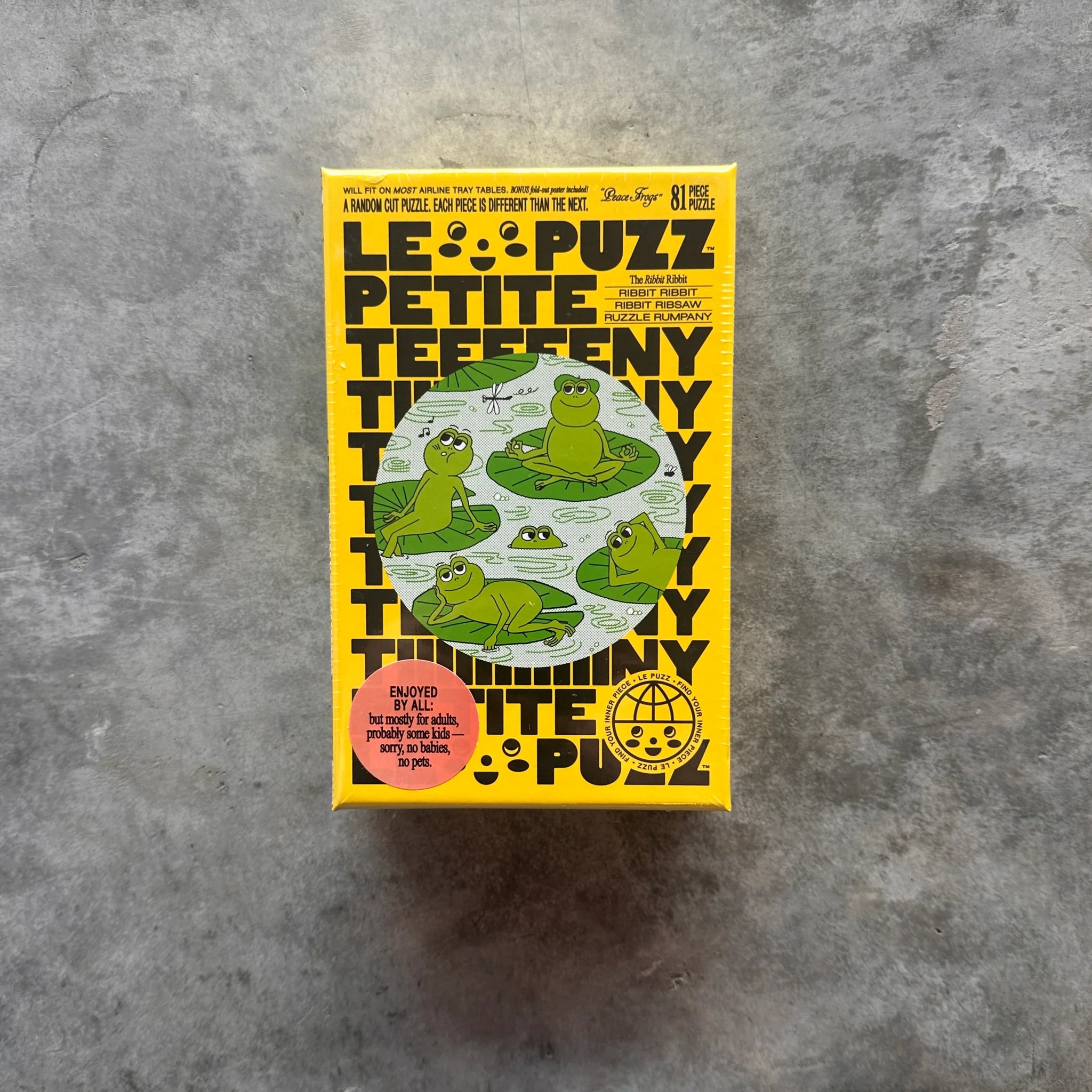 Le Puzz - Peace Frogs Puzzle - Duet – Shop Duet