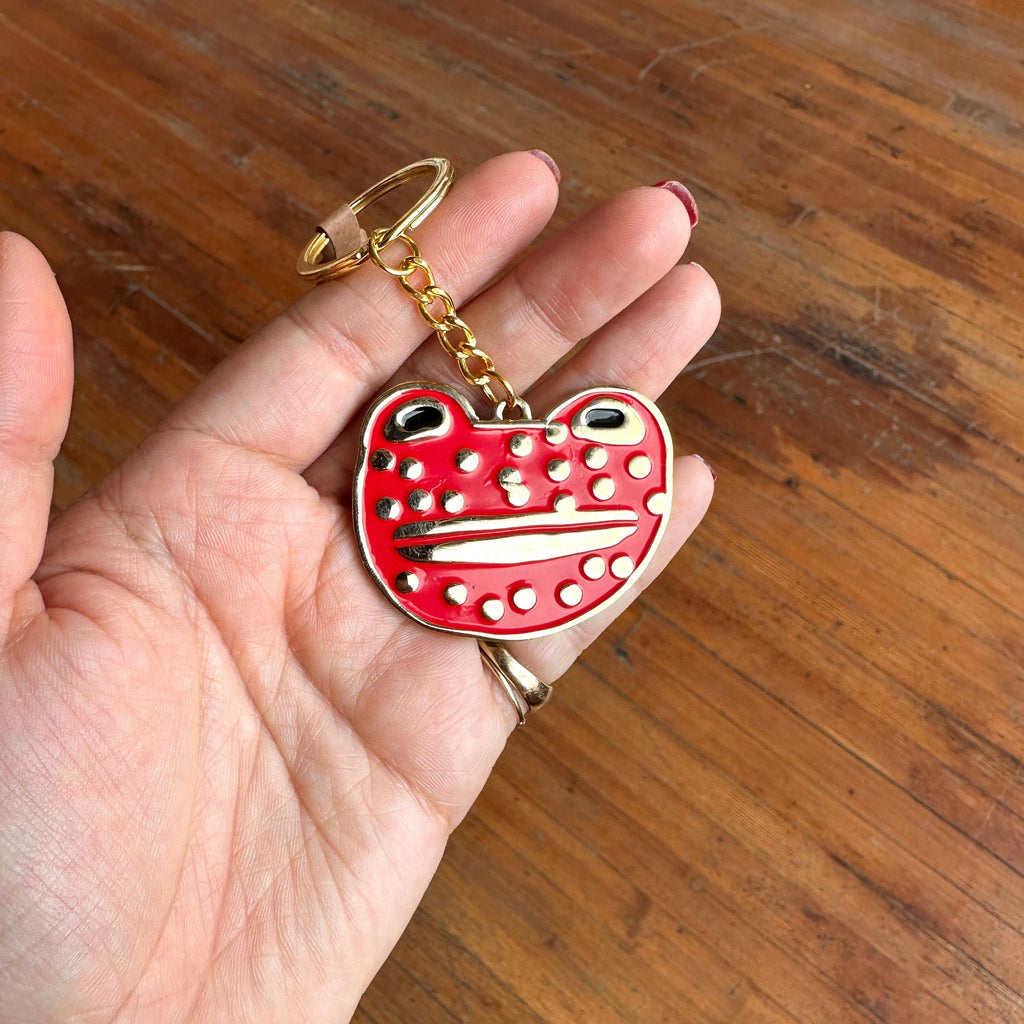Lorien Stern - Frog Head Keychain - Shop Duet