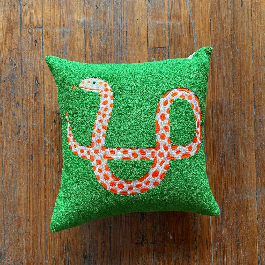 Lorien Stern - Snake at the Park Pillow Case - Shop Duet