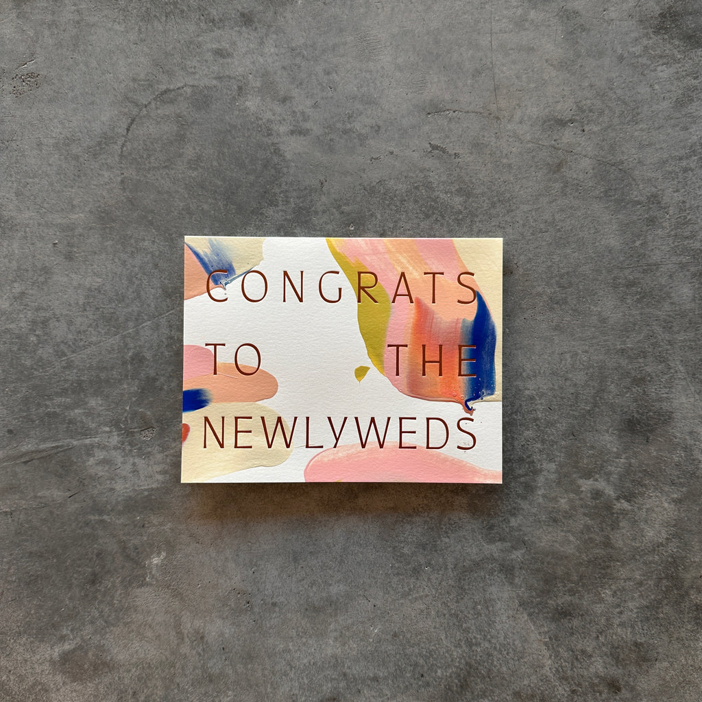 Moglea - Citron Wedding Card - Shop Duet