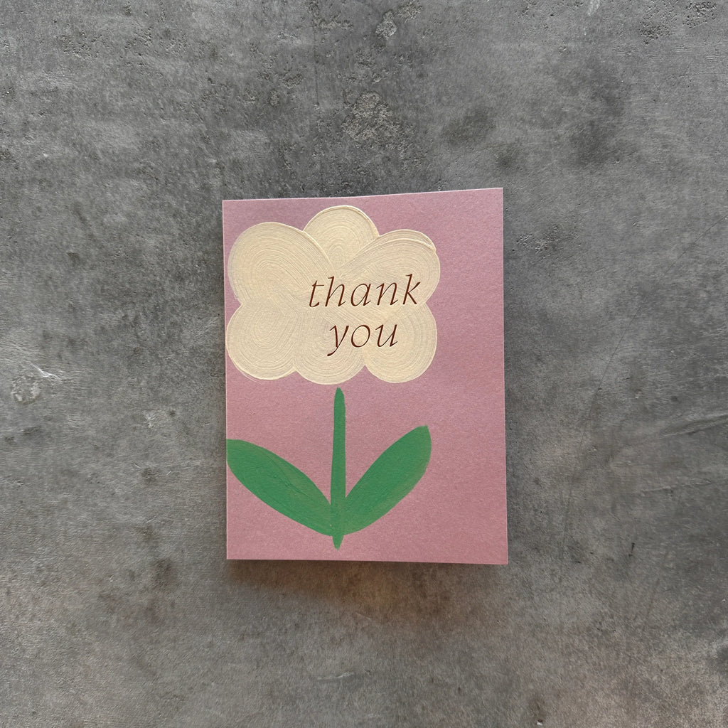 Moglea - Daisy Thank You Card - Shop Duet