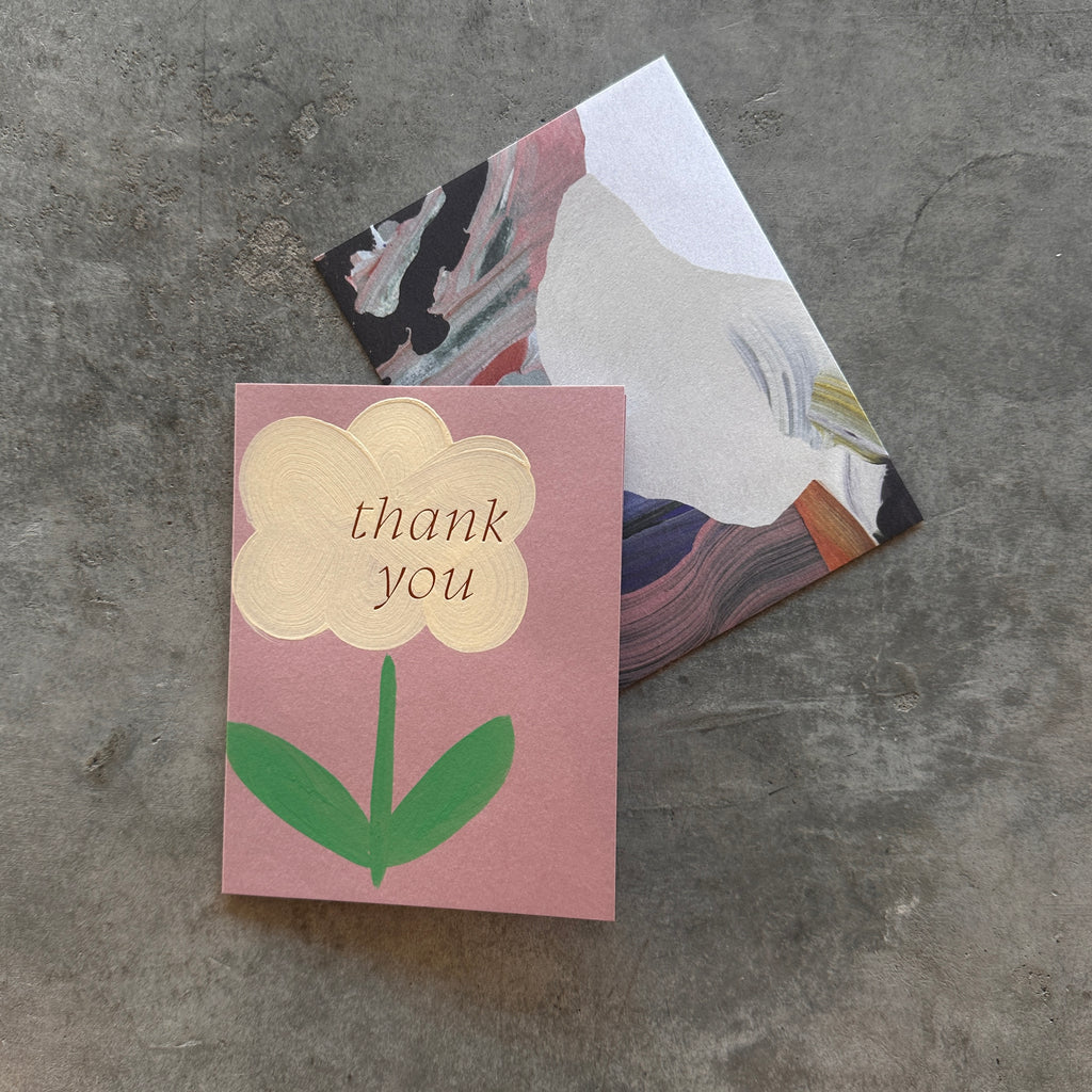 Moglea - Daisy Thank You Card - Shop Duet