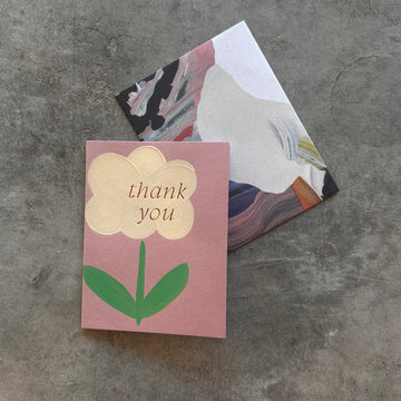 Moglea - Daisy Thank You Card - Shop Duet