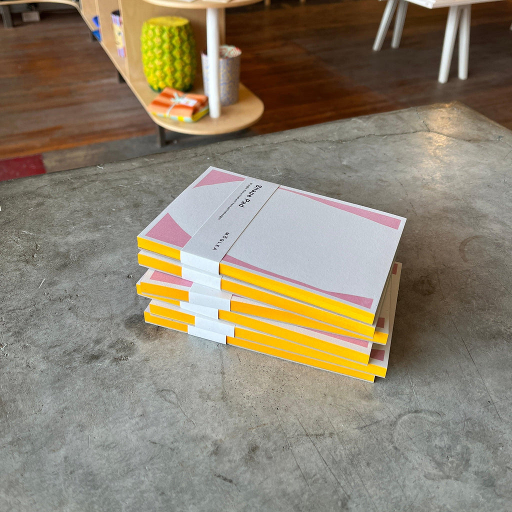Moglea - Mauve Shape Notepad - Shop Duet