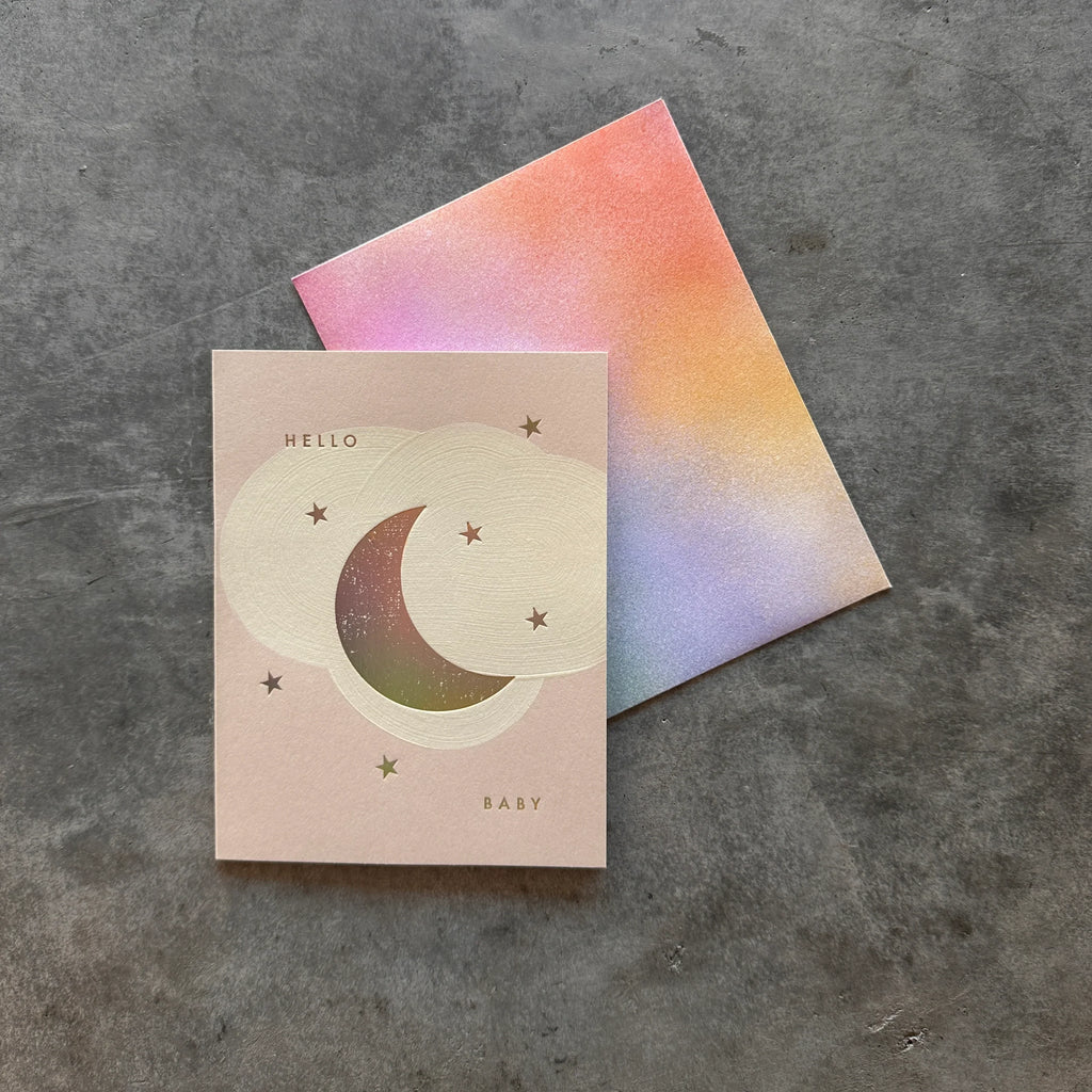 Moglea - Moon Baby Card - Shop Duet