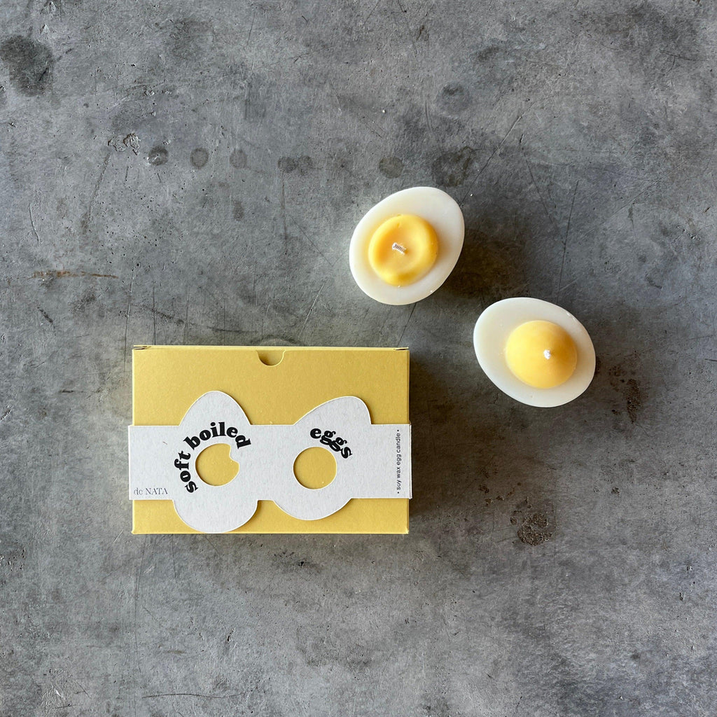 Nata Concept Store - Soft Boiled Eggs Candle - Shop Duet