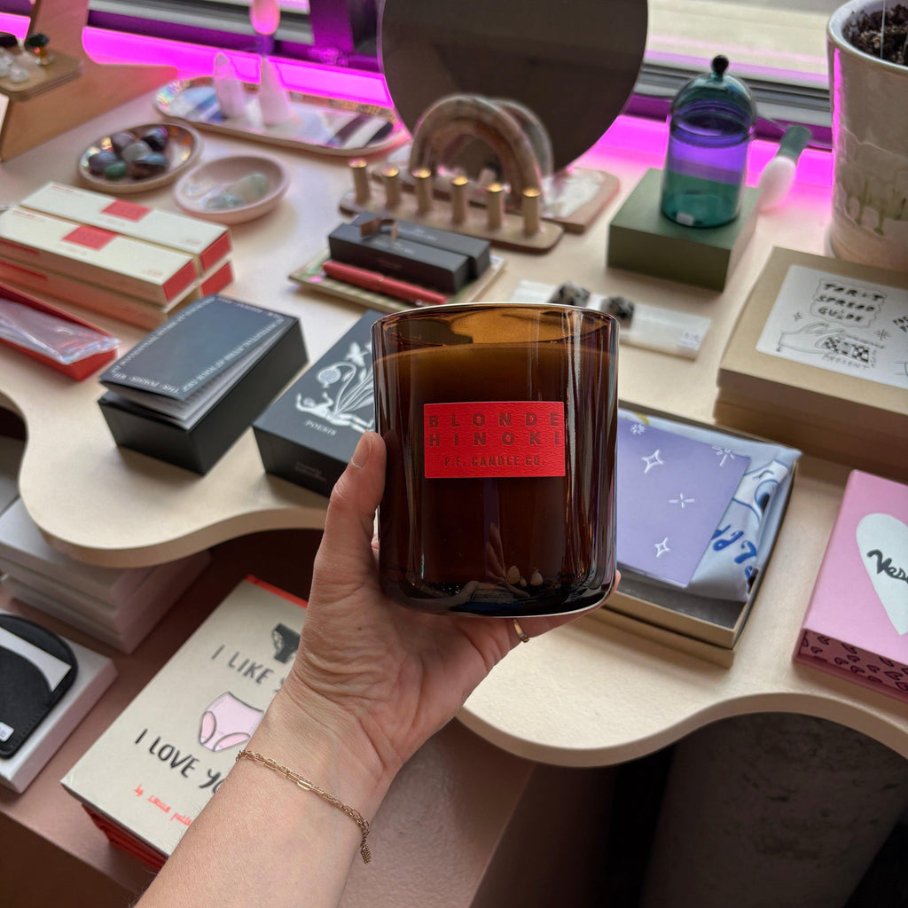 P.F. Candle Co. - Blonde Hinoki Hi-Fi Candle - Shop Duet
