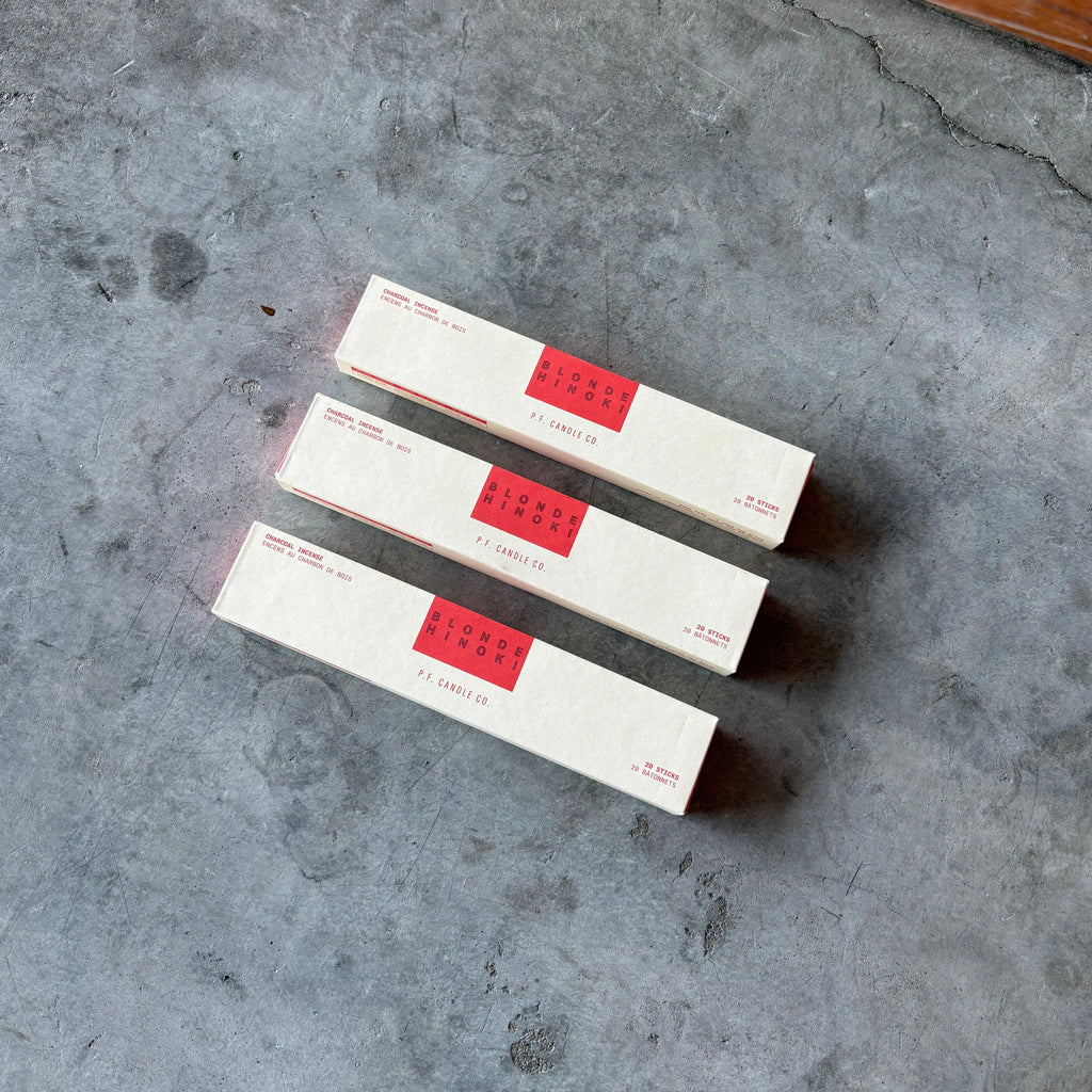 P.F. Candle Co. - Blonde Hinoki Hi-Fi Incense Sticks - Shop Duet