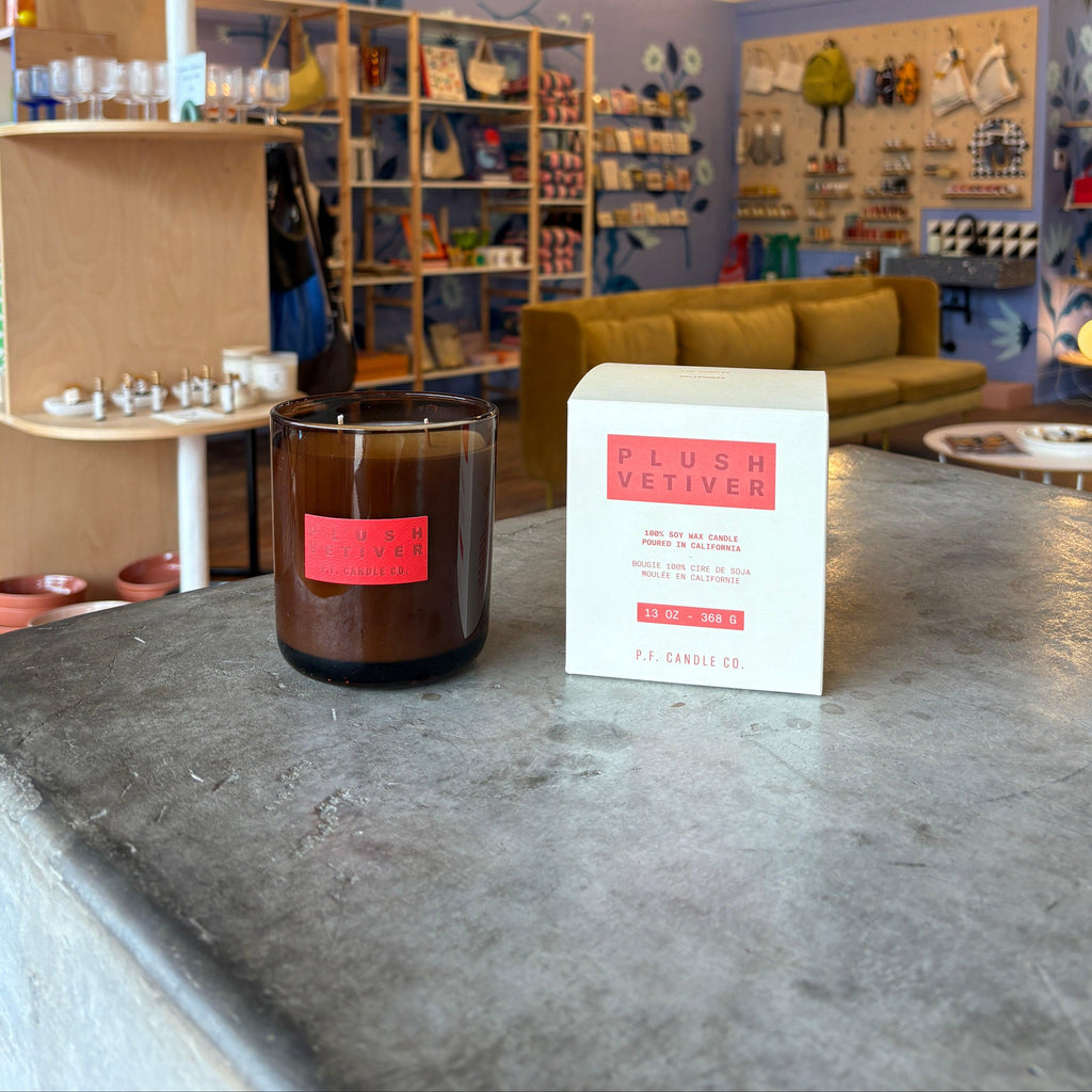 P.F. Candle Co. - Plush Vetiver Hi-Fi Candle - Shop Duet