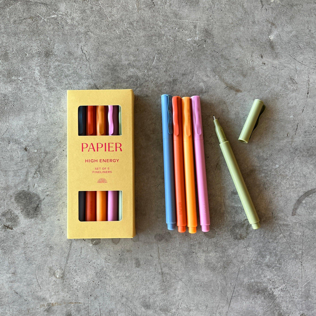 Papier - High Energy Fineliners - Shop Duet