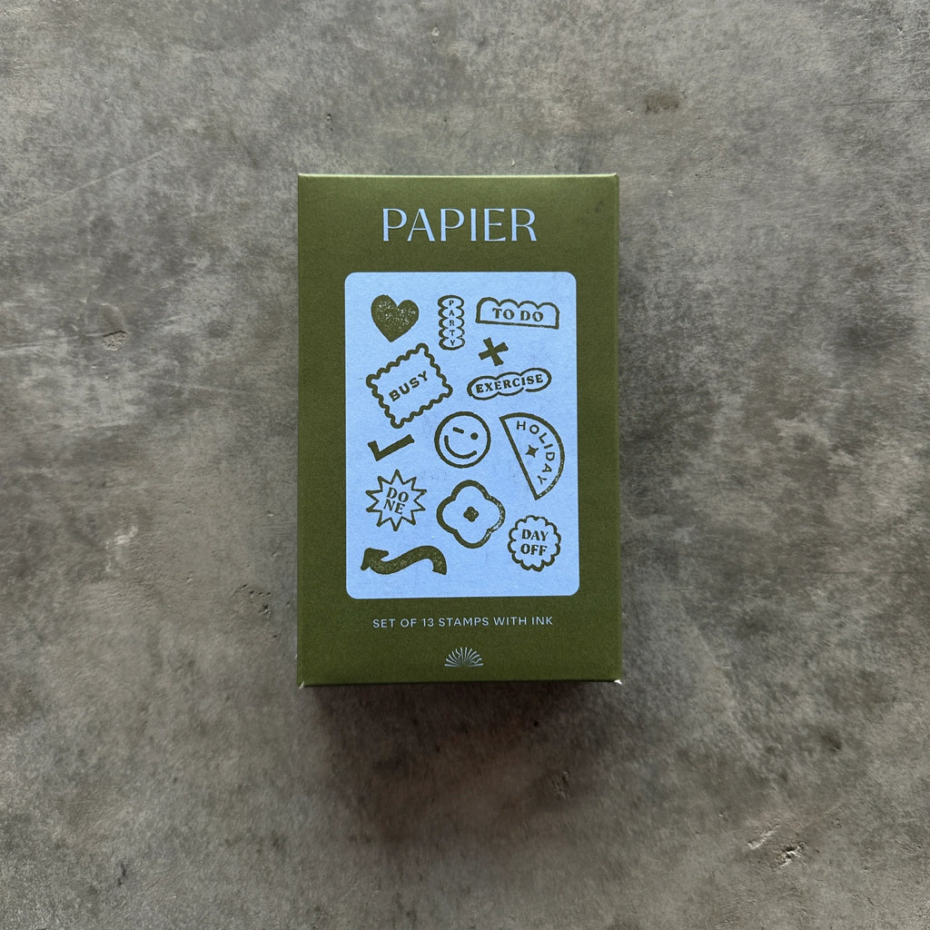 Papier - Planner Stamp Set - Shop Duet