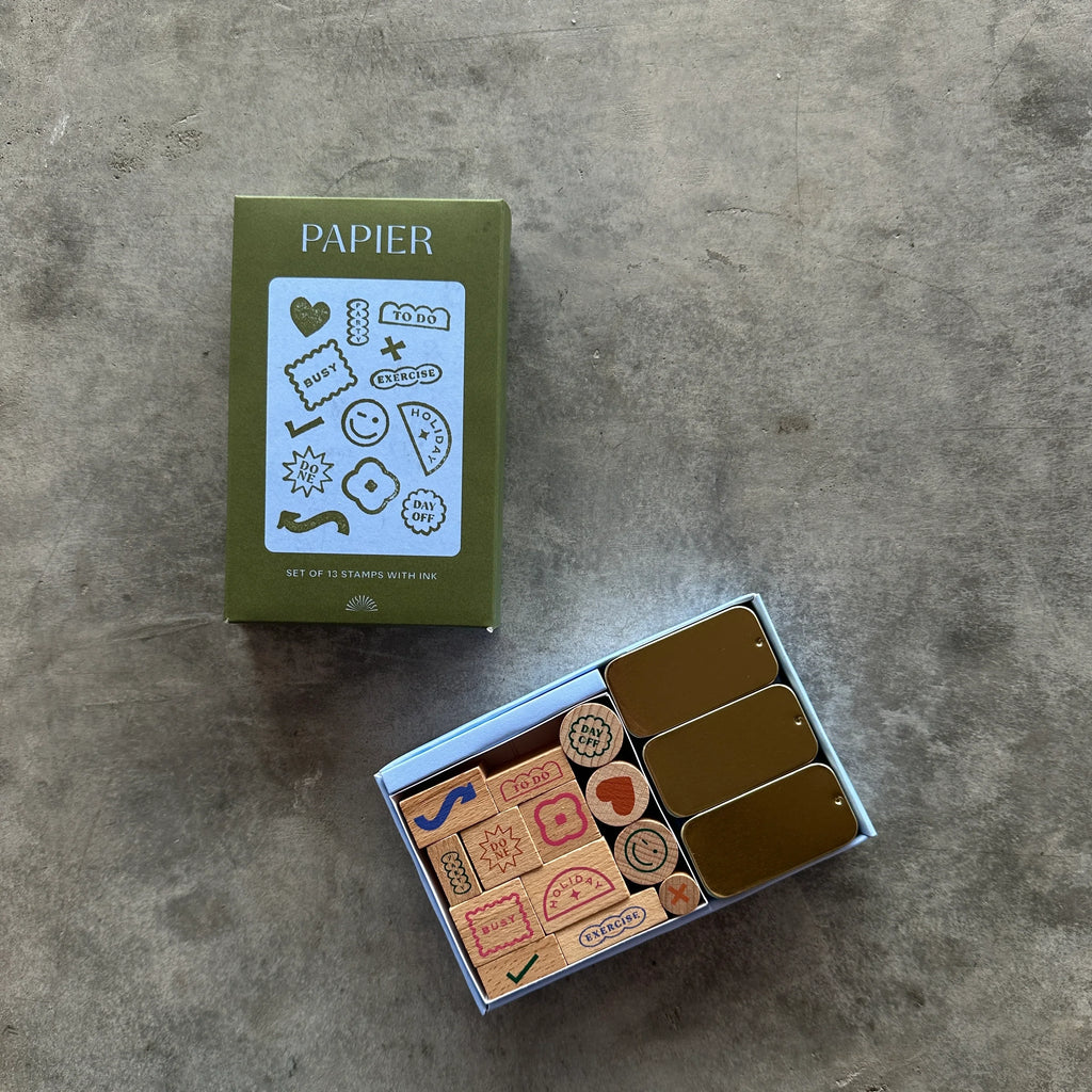 Papier - Planner Stamp Set - Shop Duet