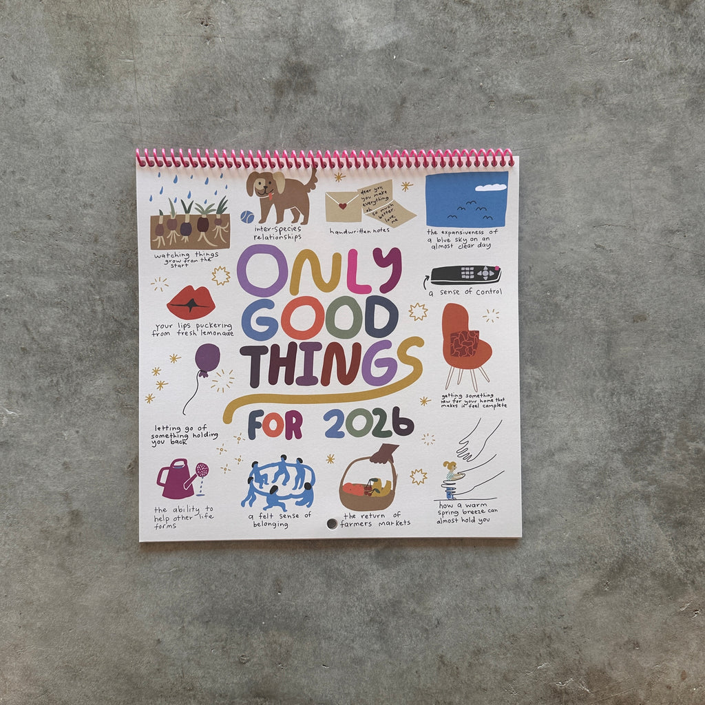 People I've Loved - 2026 Only Good Things 12-Month Wall Calendar - Shop Duet