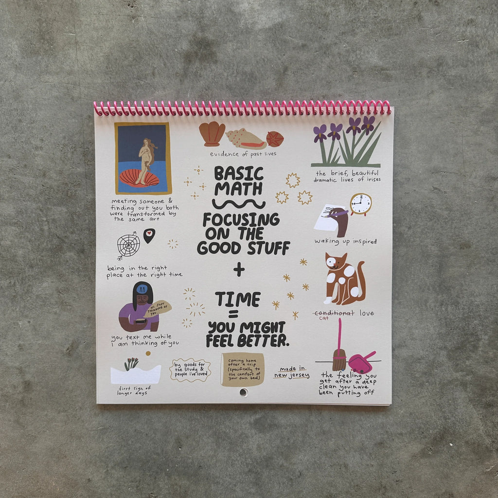 People I've Loved - 2026 Only Good Things 12-Month Wall Calendar - Shop Duet