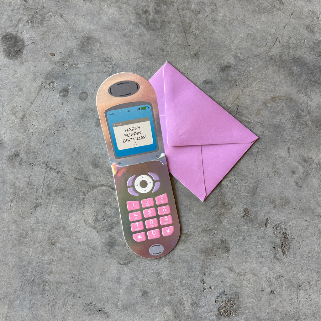 People I've Loved - Flip Phone Pop-Up Card - Shop Duet