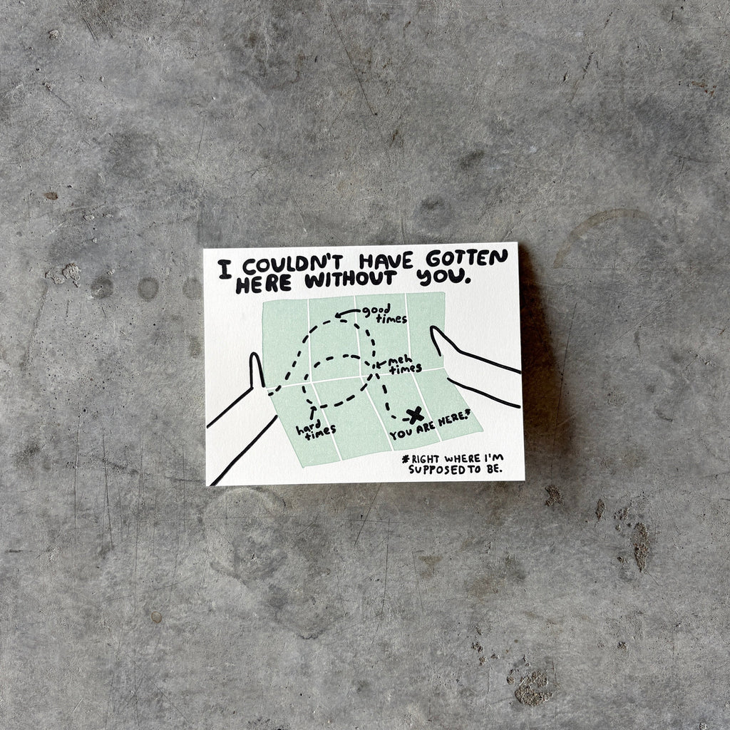 People I've Loved - Gotten Here Card - Shop Duet