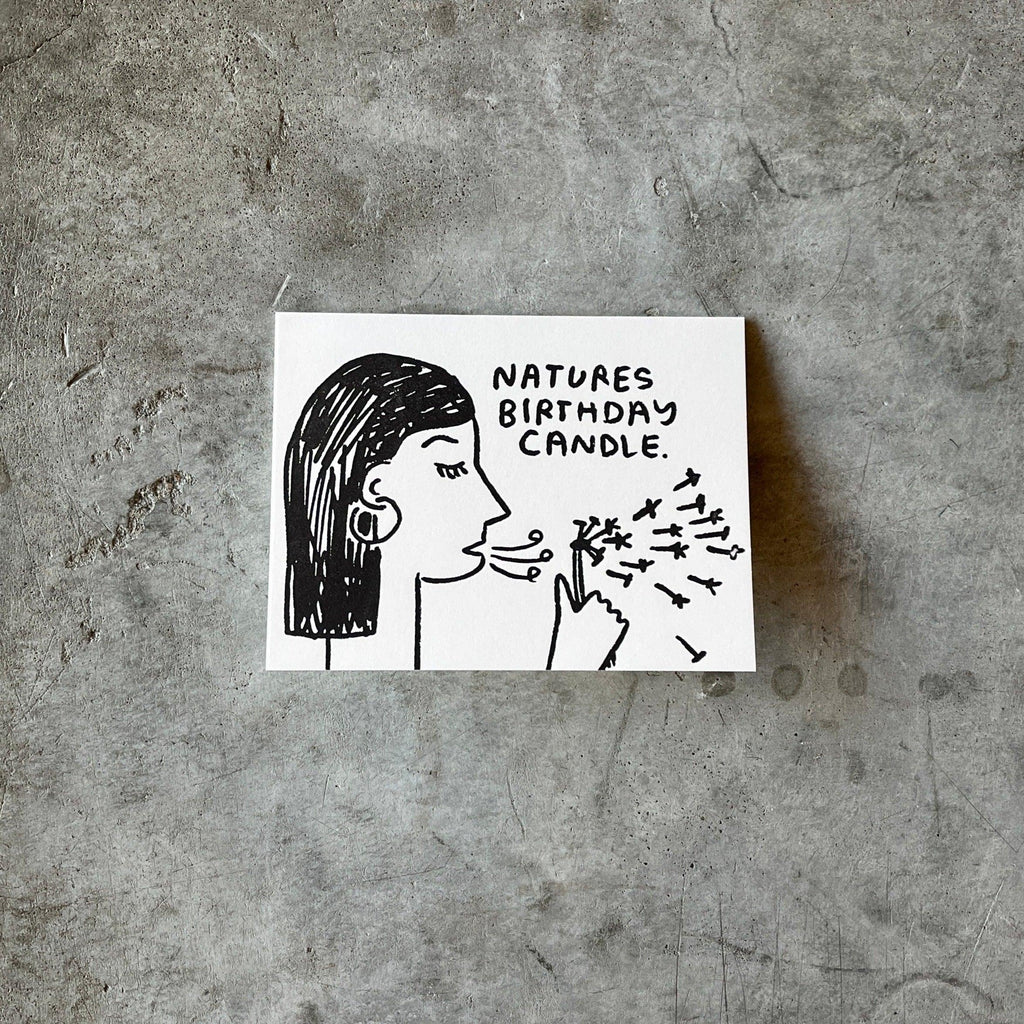 People I've Loved - Nature's Birthday Candle Card - Shop Duet
