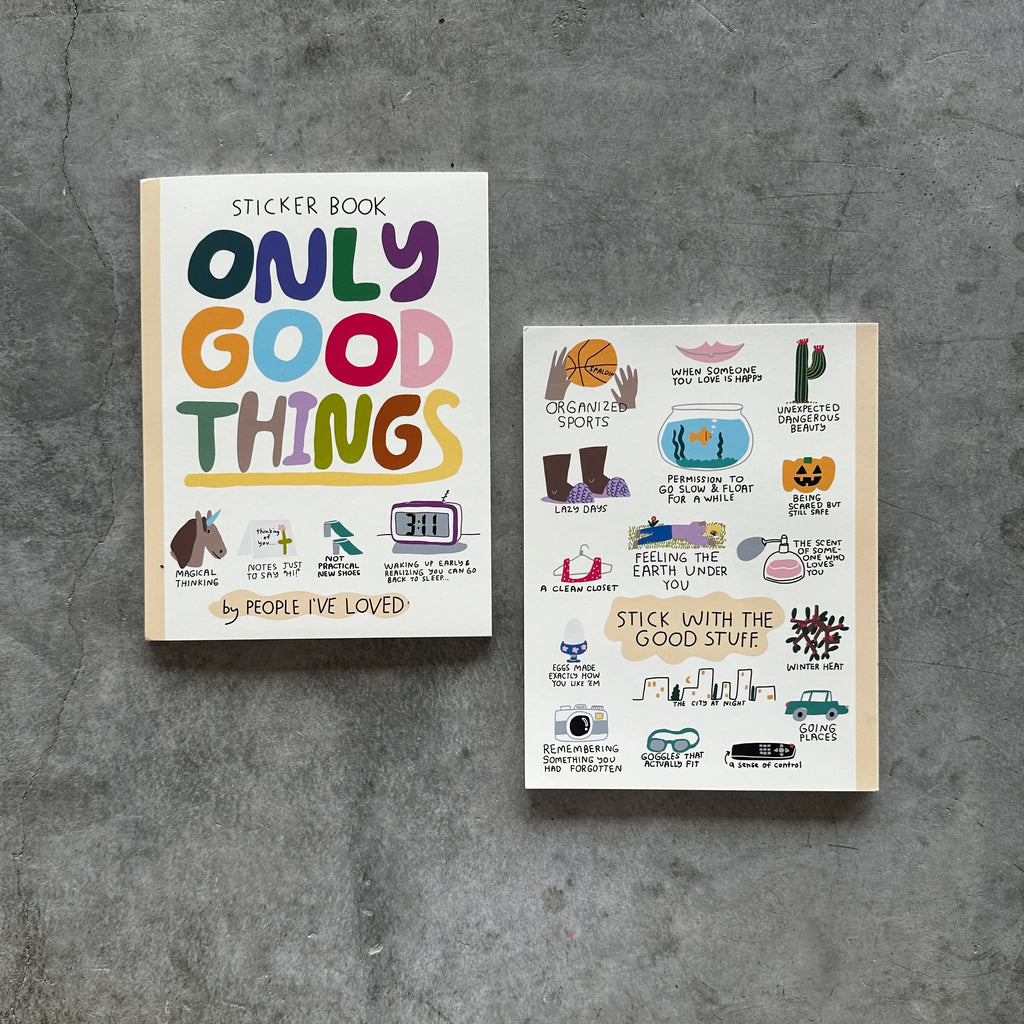 People I've Loved - Only Good Things Sticker Book - Shop Duet