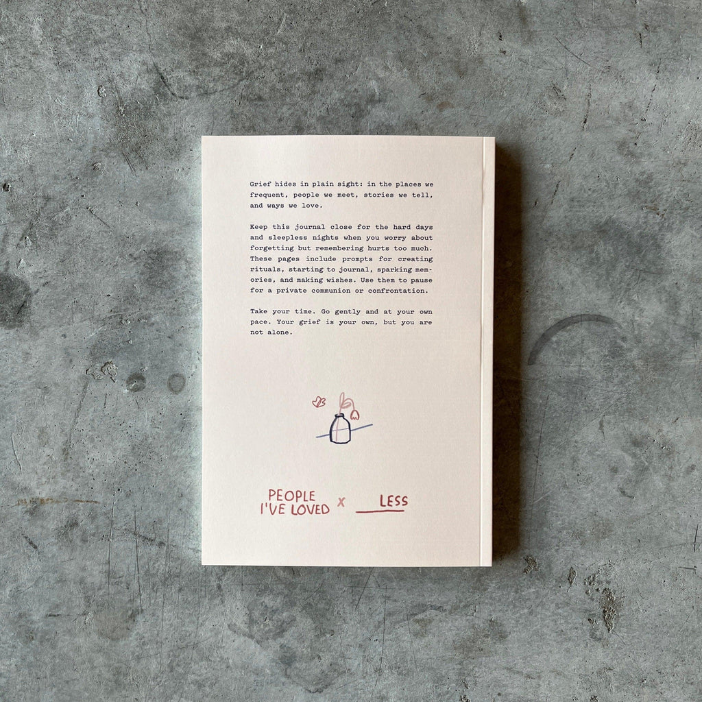 People I've Loved - Sitting with Sadness Journal - Shop Duet