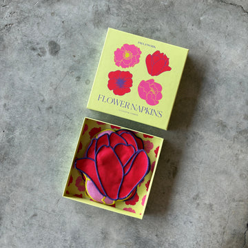 Piecework - Flower Cocktail Napkin Set - Shop Duet
