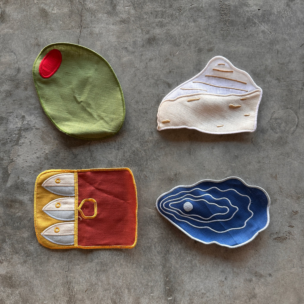 Piecework - Hors D'Oeuvres Napkins - Shop Duet