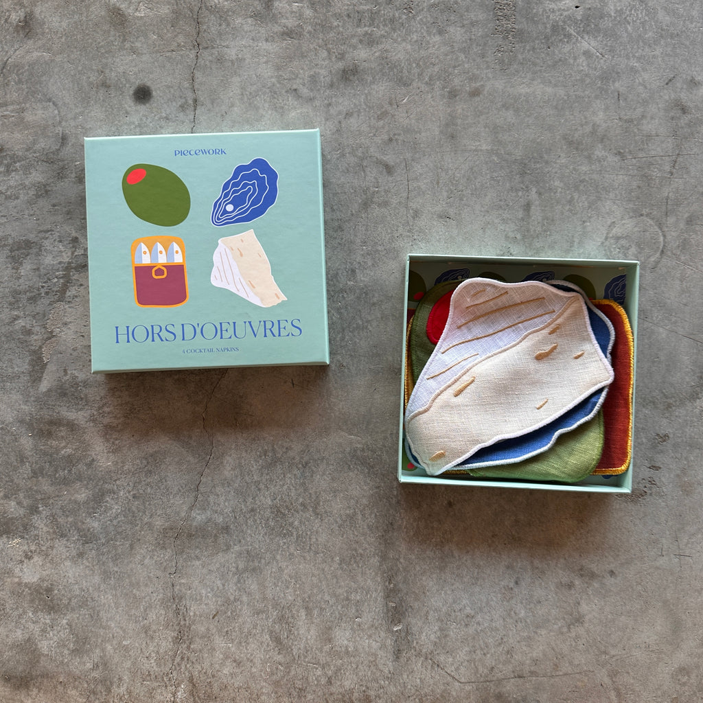 Piecework - Hors D'Oeuvres Napkins - Shop Duet