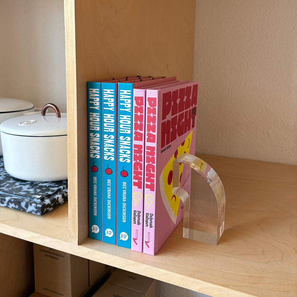 Poketo - Acrylic Arc Bookends - Shop Duet