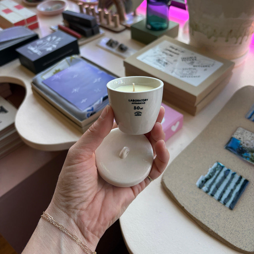 Puebco - Carnation Scientific Candle - Shop Duet