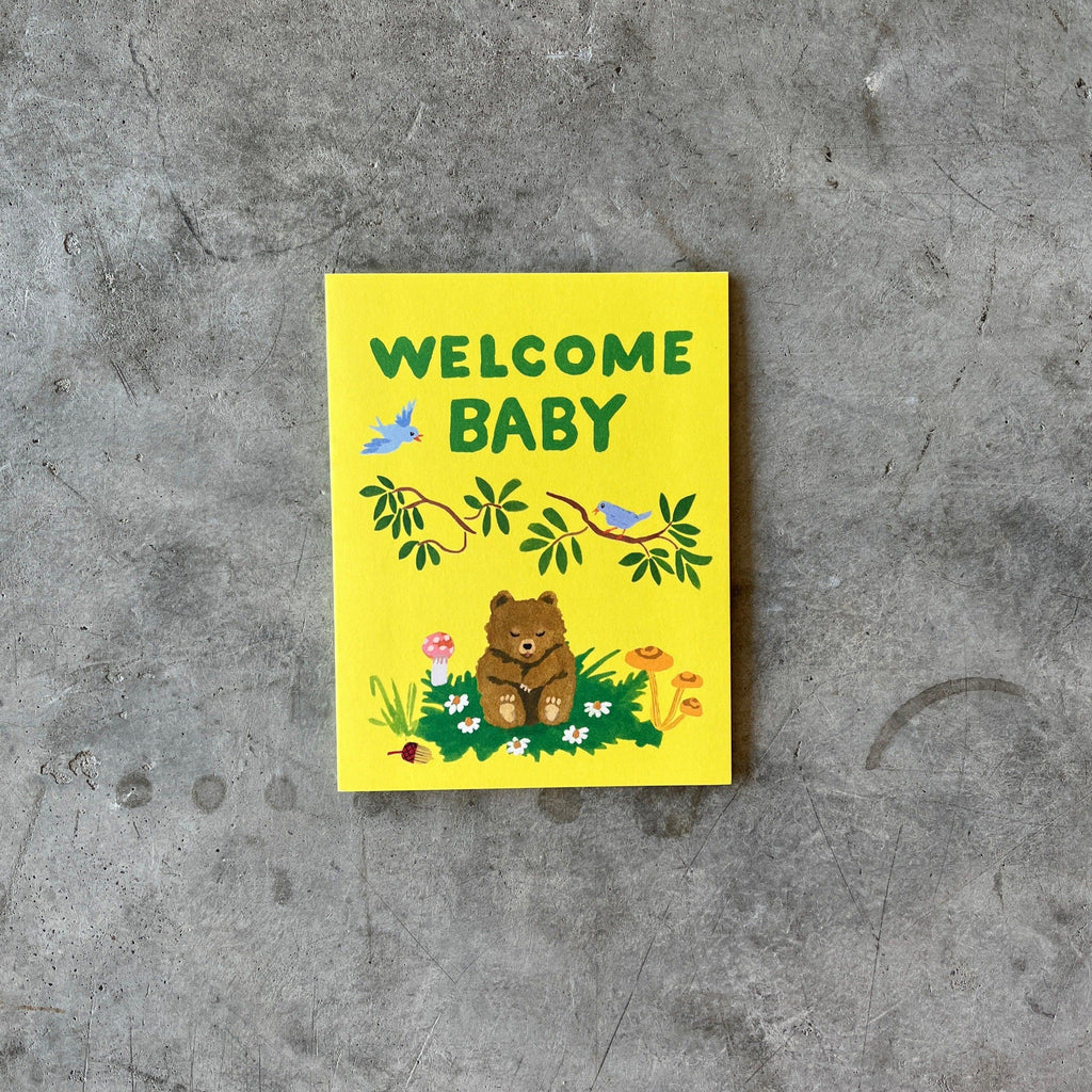 Red Cap Cards - Baby Cub Greeting Card - Shop Duet