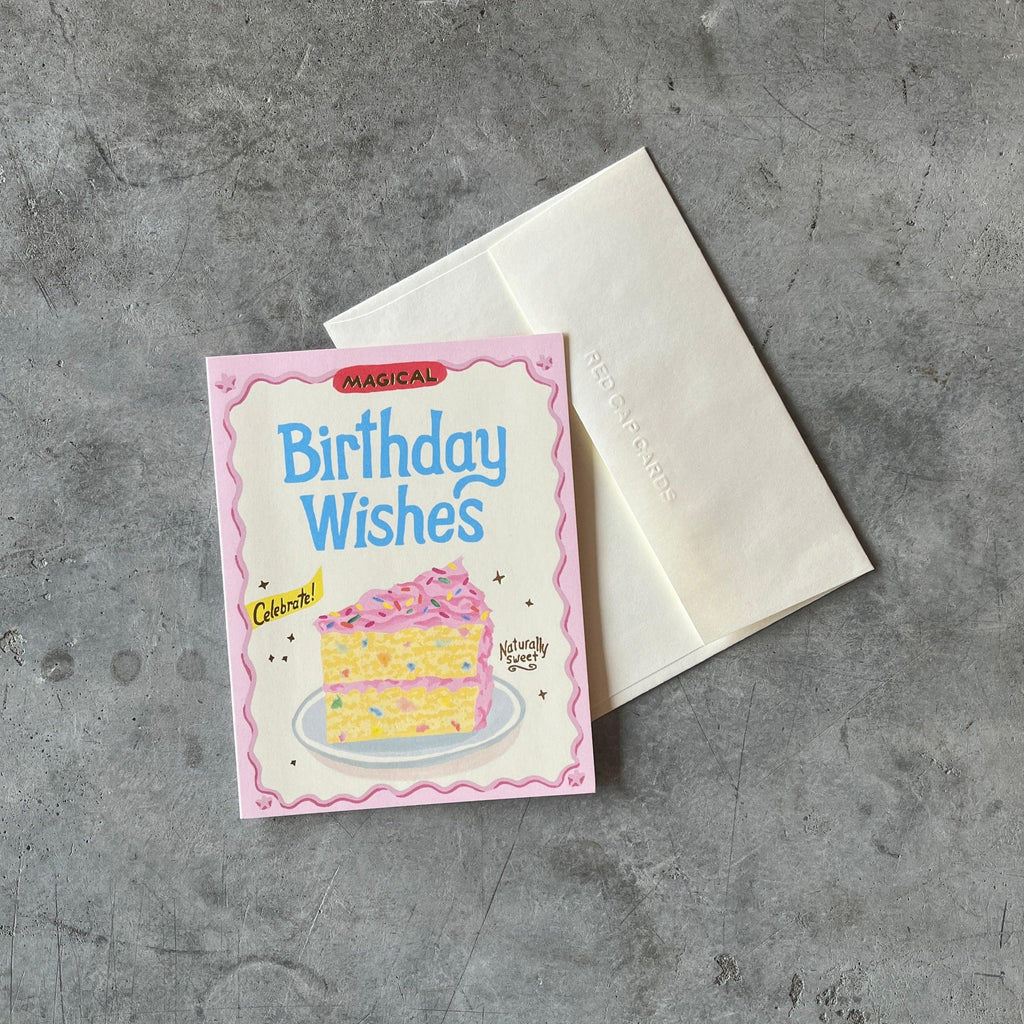 Red Cap Cards - Cake Mix Birthday Greeting Card - Shop Duet