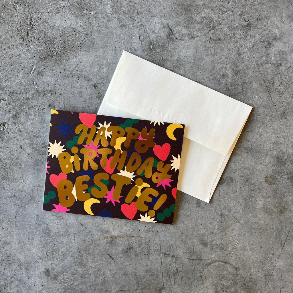 Red Cap Cards - Rainbow Charms Birthday Greeting Card - Shop Duet