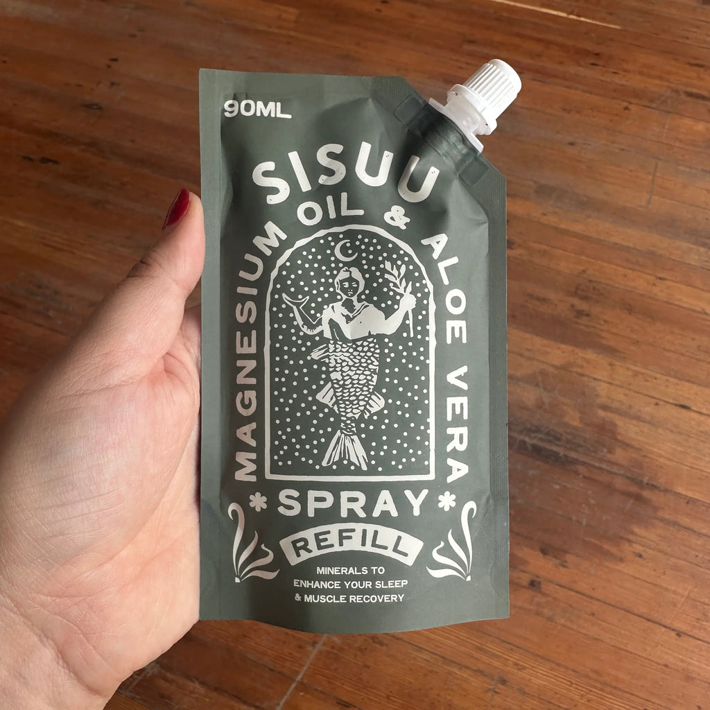 Sisuu - Magnesium Oil & Aloe Vera Spray Refill - Shop Duet