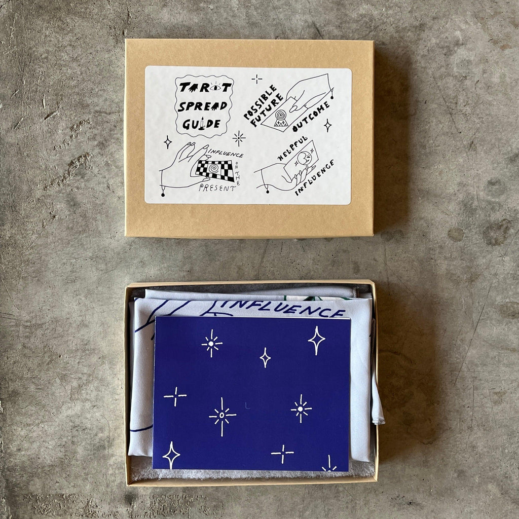 Small Spells - Tarot Spread Guide Cloth - Shop Duet