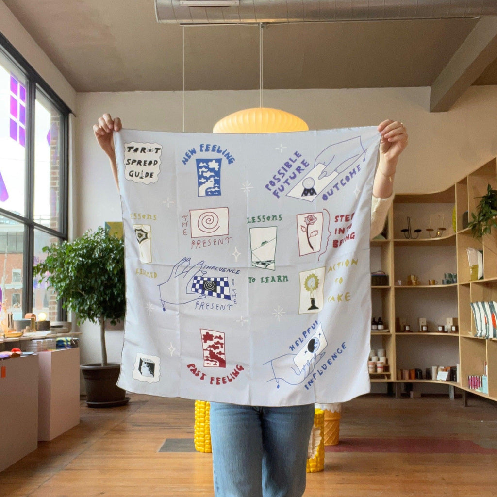 Small Spells - Tarot Spread Guide Cloth - Shop Duet