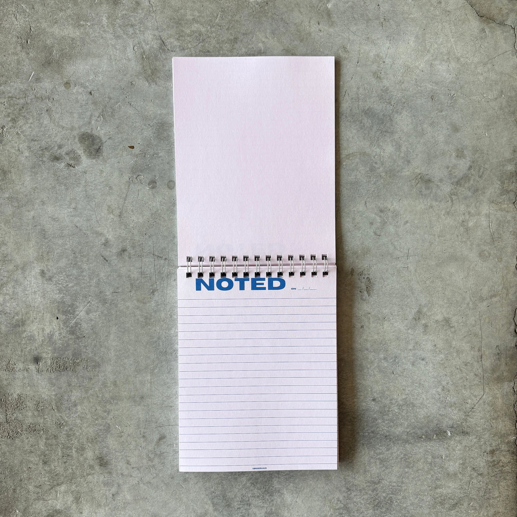 Sonderhaus - Noteworthy Spiral Notebook - Shop Duet