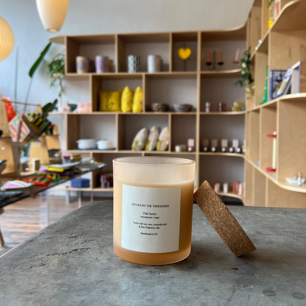Species By The Thousands - Palo Santo Handcrafted Scented Soy Candle - Shop Duet