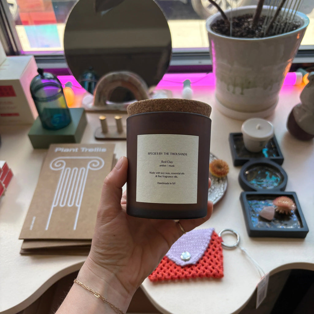 Species By The Thousands - Red Clay Handcrafted Scented Soy Candle - Shop Duet