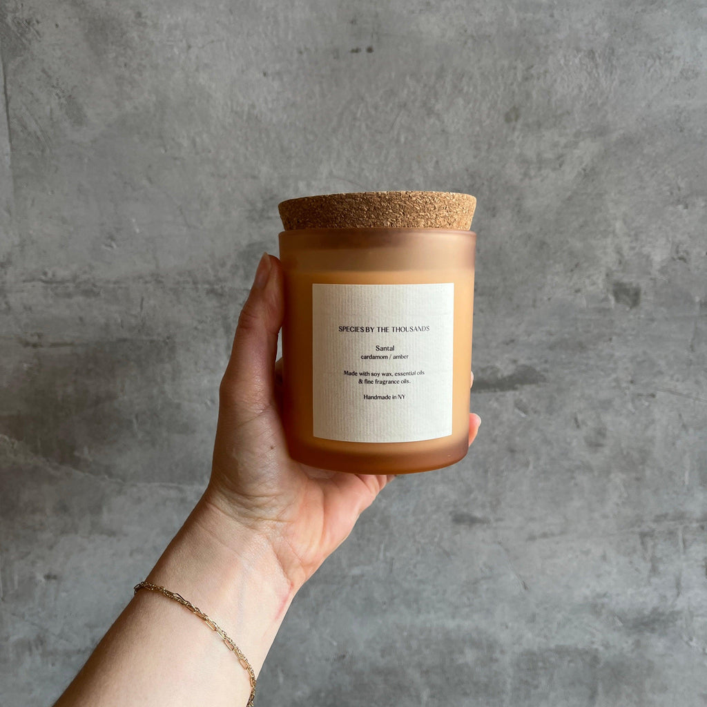 Species By The Thousands - Santal Handcrafted Scented Soy Candle - Shop Duet