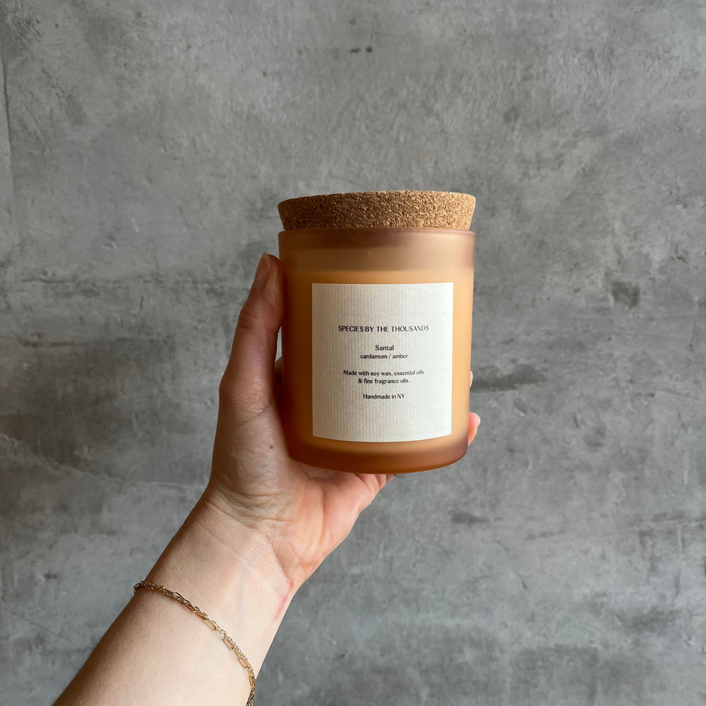 Species By The Thousands - Santal Handcrafted Scented Soy Candle - Shop Duet