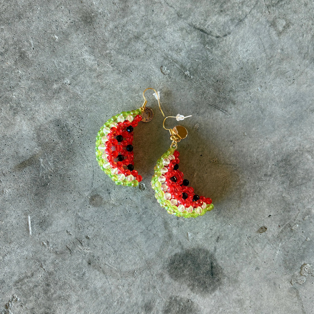 Susan Alexandra - Mini Watermelon Icey Fruit Earrings - Shop Duet