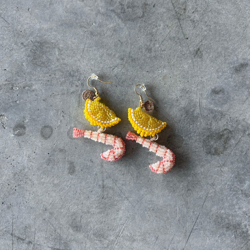 Susan Alexandra - Shrimp Cocktail Earrings - Shop Duet